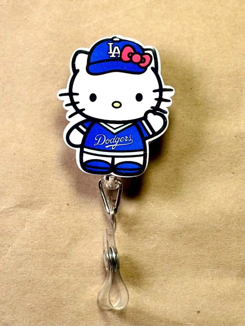Los Angeles Dodgers Baseball Badge Reel